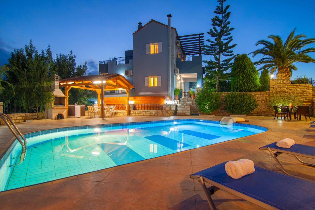 Blue Villa 1 - With Private Pool Perama  Eksteriør billede