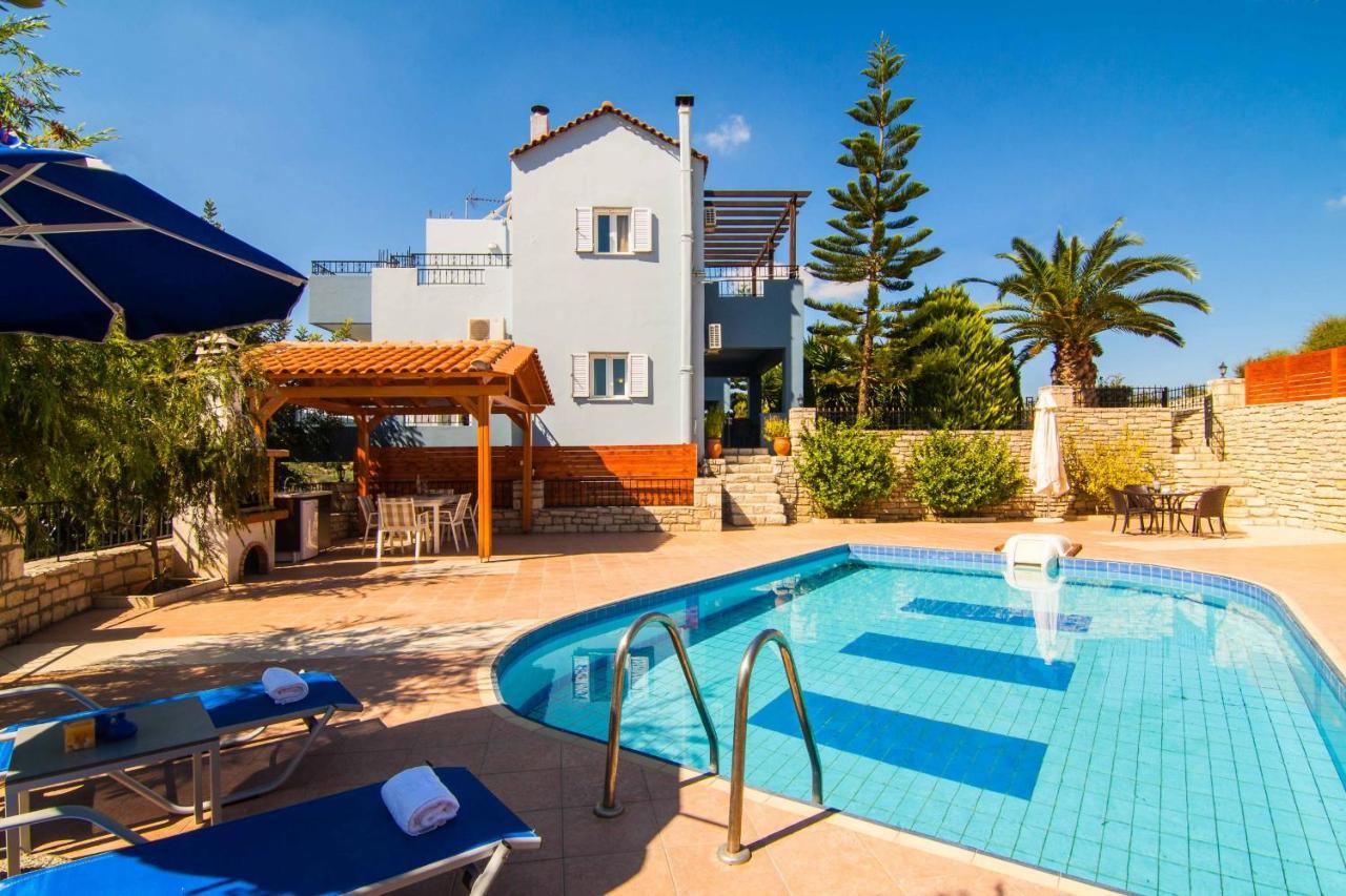 Blue Villa 1 - With Private Pool Perama  Eksteriør billede